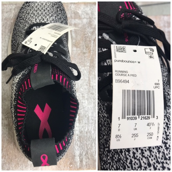 Adidas Purebounce+ Black Pink W AUTHENTIC - Picture 8 of 8